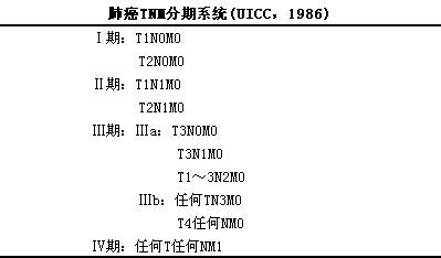 肺癌的tnm分期(二)
